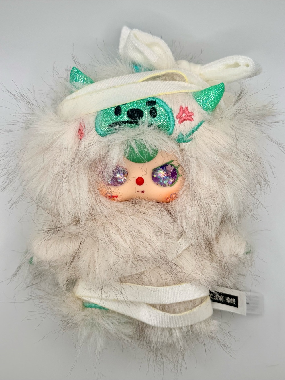 Baby Three - YETI Plush Series- SNOWVEIL SPIRIT w/ Special Glitter Eyes